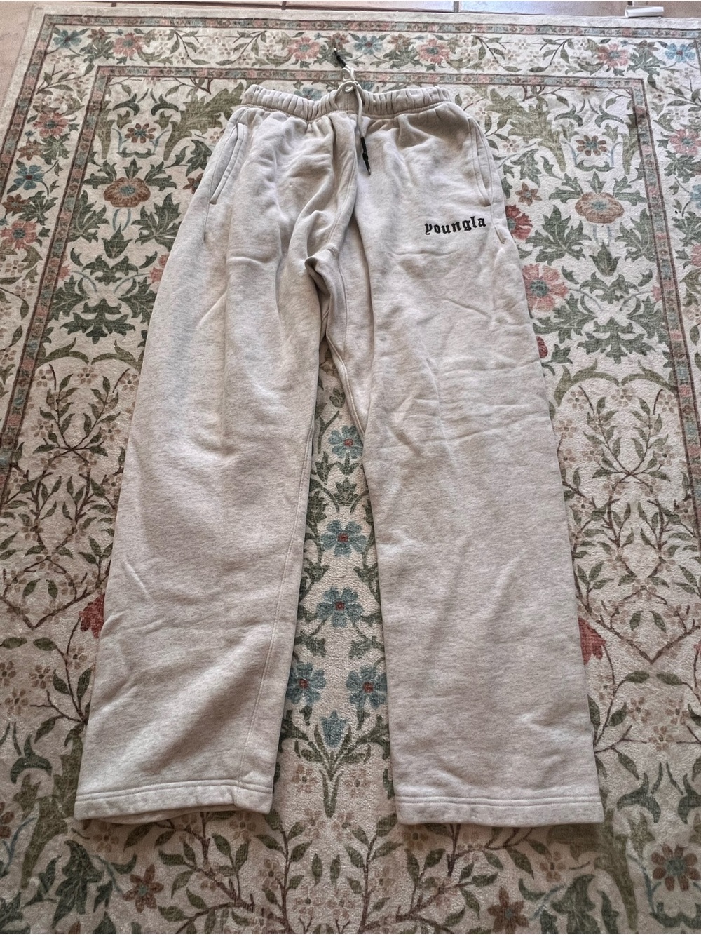 YOUNGLA 216 ETERNAL NO CUFF SWEATS Grey Large